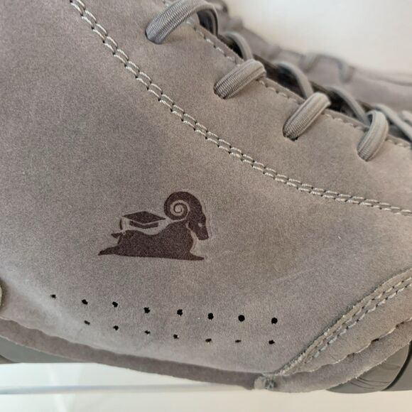 LDeck Italian Handmade Suede Luxury High top Sneakers Women 9M - Picture 5 of 8